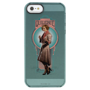 QUEENIE GOLDSTEIN™ Art Deco Panel Clear iPhone SE/5/5s Case
