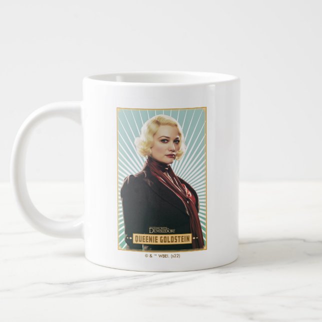 Queenie Goldstein Character Graphic Giant Coffee Mug (Left)