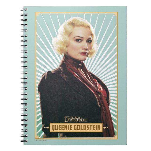 Queenie Goldstein Character Graphic Notebook (Front)