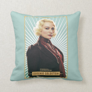 Queenie Goldstein Character Graphic Throw Pillow