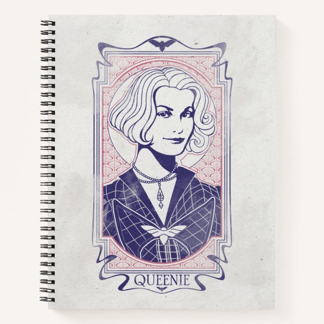 QUEENIE GOLDSTEIN™ Illustration Notebook (Front)