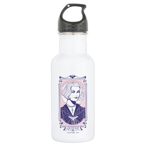 QUEENIE GOLDSTEIN Illustration Stainless Steel Water Bottle