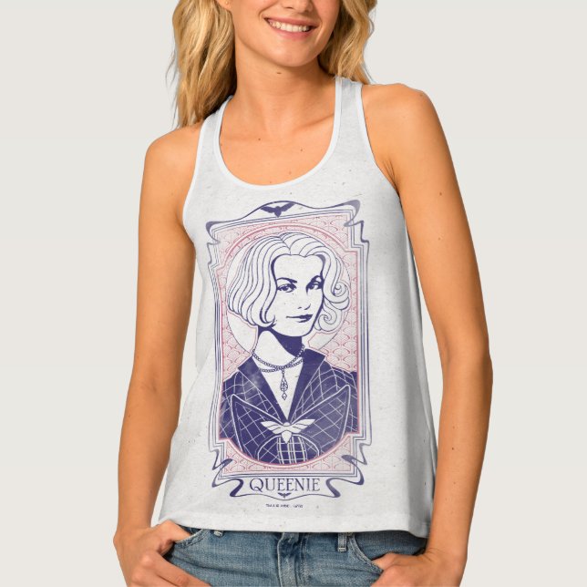 QUEENIE GOLDSTEIN™ Illustration Tank Top (Front)