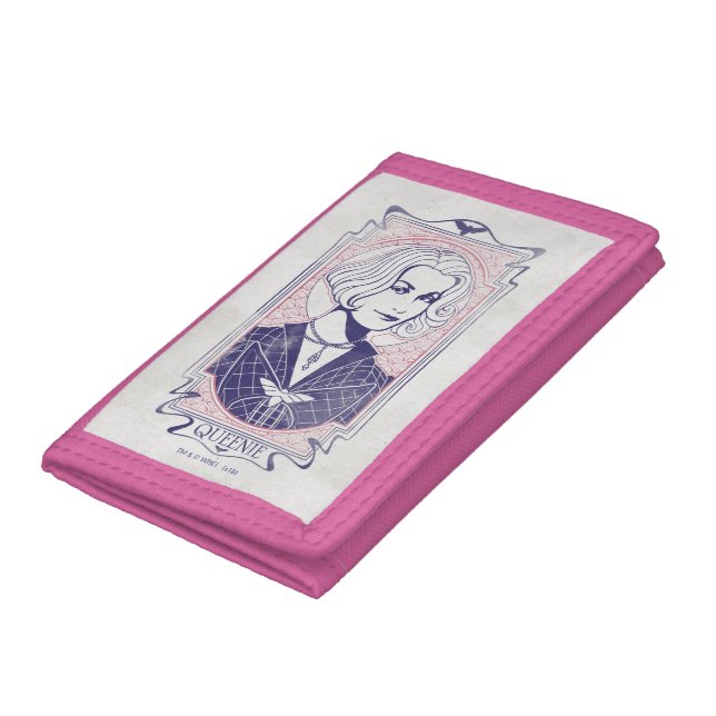 QUEENIE GOLDSTEIN™ Illustration Trifold Wallet (Bottom)