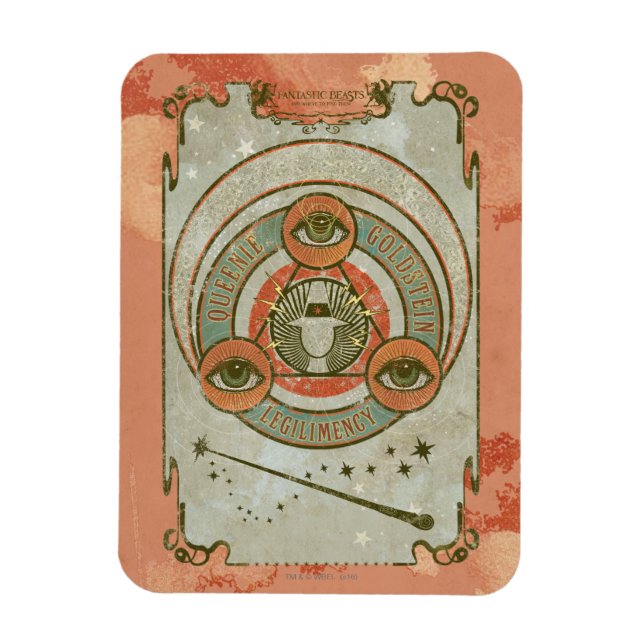 QUEENIE GOLDSTEIN™ Legilimency Graphic Magnet (Vertical)