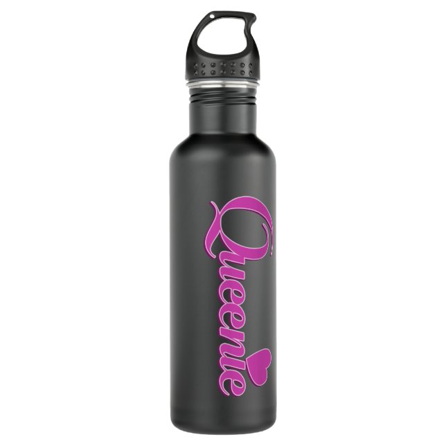Queenie Stainless Steel Water Bottle (Front)