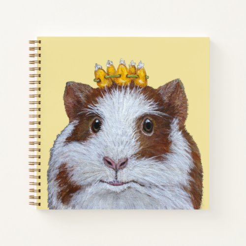 Queenie the guinea pig notebook