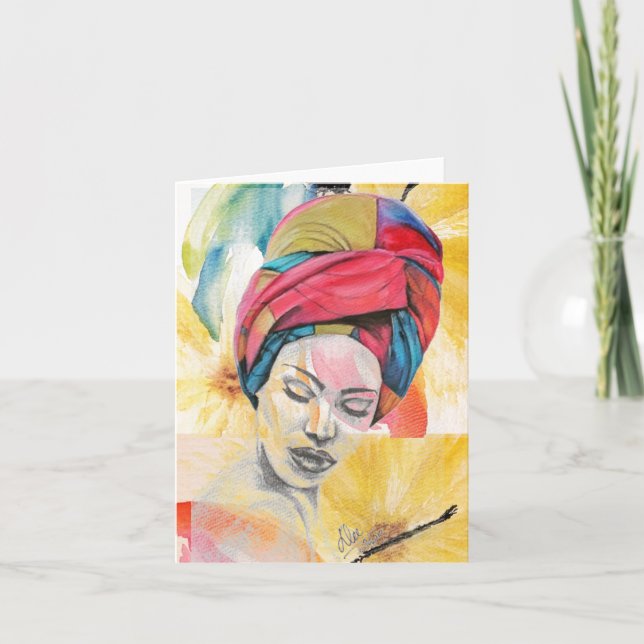 QUEENIFICENT Blank  Card (Front)