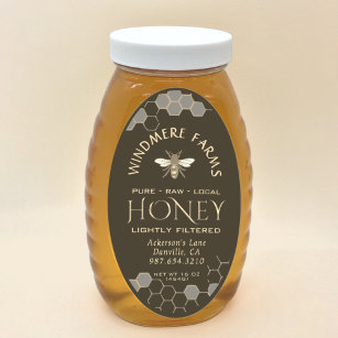 Honey Bee Labels Sticker – MasterBundles