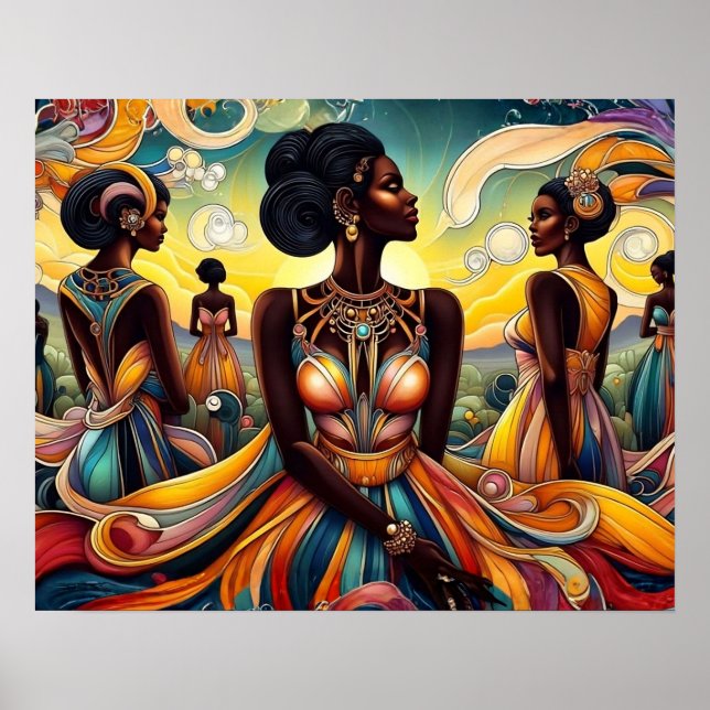 Queens Among Us Wall Print (Front)