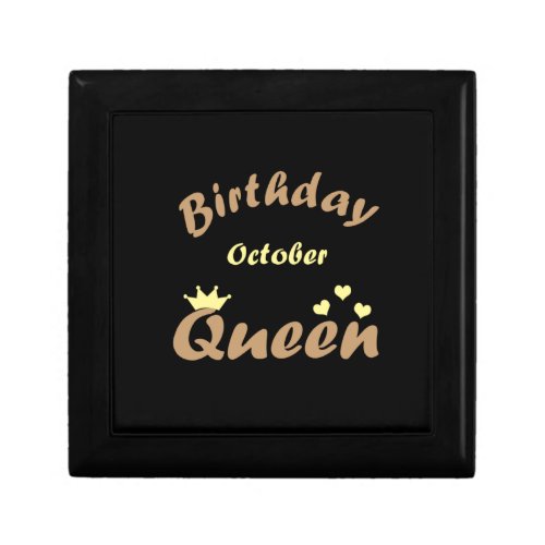 queens are born in october gift box
