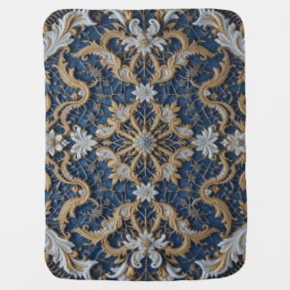 Queen's Bluish Embrace Baby Blanket