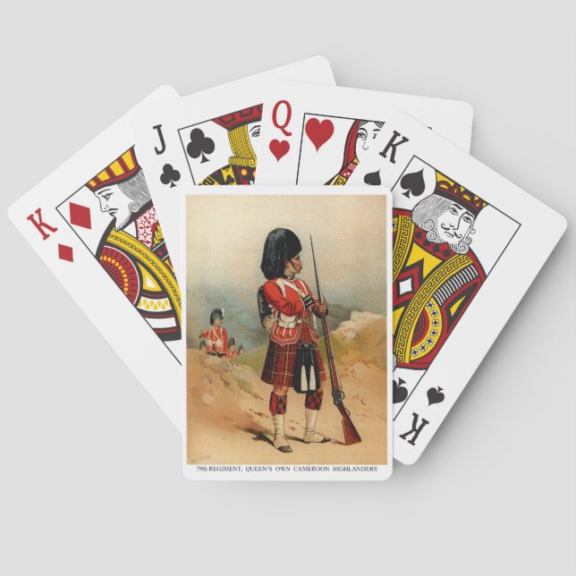 Queens Cameroon Highlanders Poker Cards (Back)