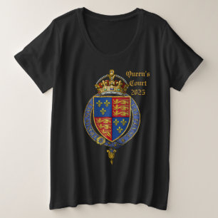 Queen's Court 2025 Plus Size T-Shirt