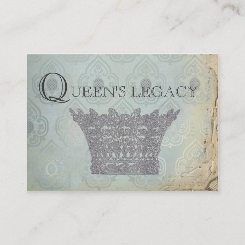 Queen's Crown Business Cards