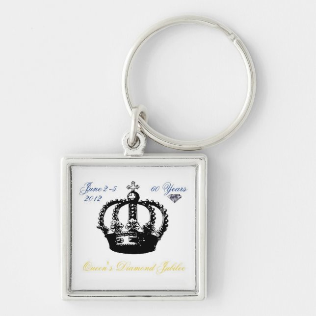 Queens Diamond Jubilee 2012 Keychain (Front)