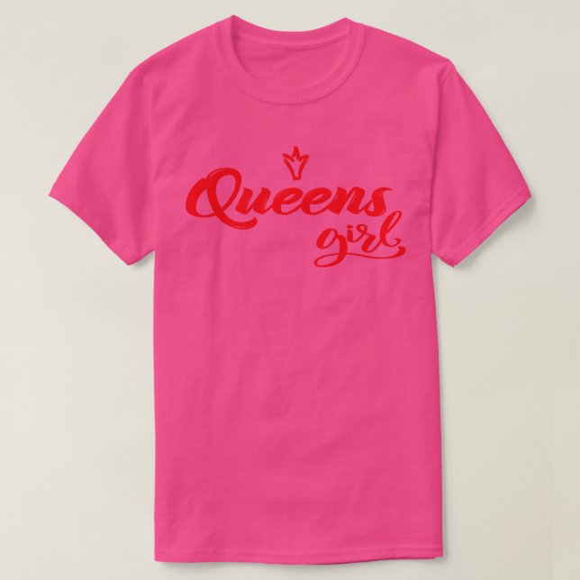 Queens Girl New York 3 T-Shirt (Design Front)