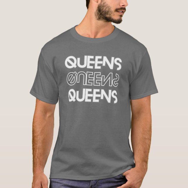 Queens Graphic Design T-Shirt (Front)