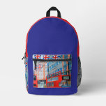 Queen's Jubilee England Printed Backpack