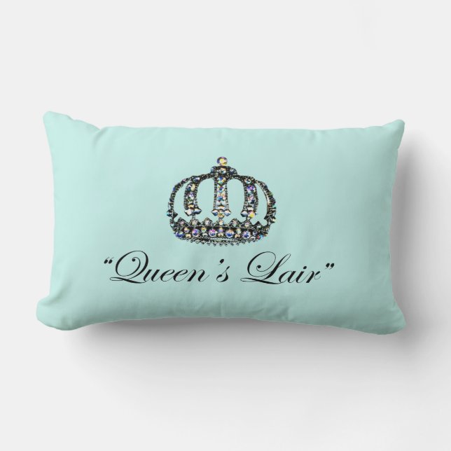 "Queen's Lair" Lumbar Pillow (Front)