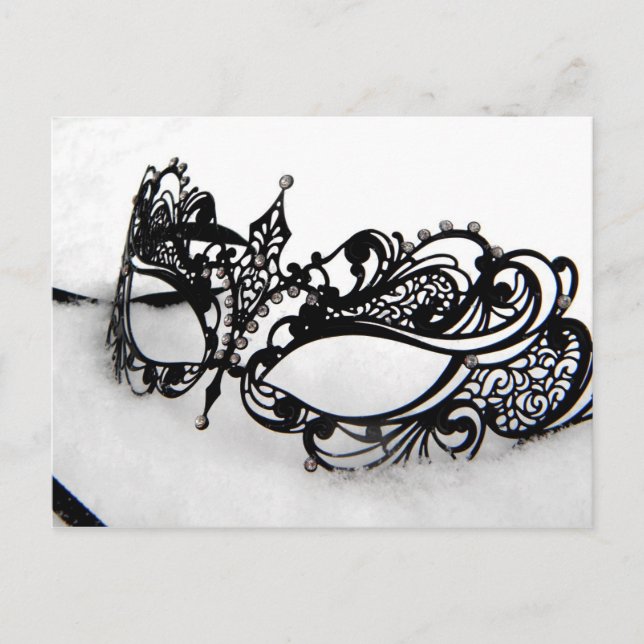 Queens Mask Postcard (Front)