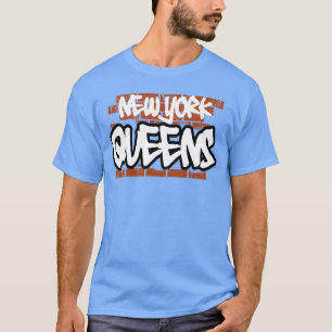 Queens New York Graffiti Hip Hop boy T-Shirt
