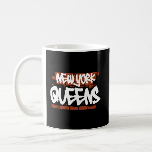 Queens New York Graffiti Hip Hop Coffee Mug