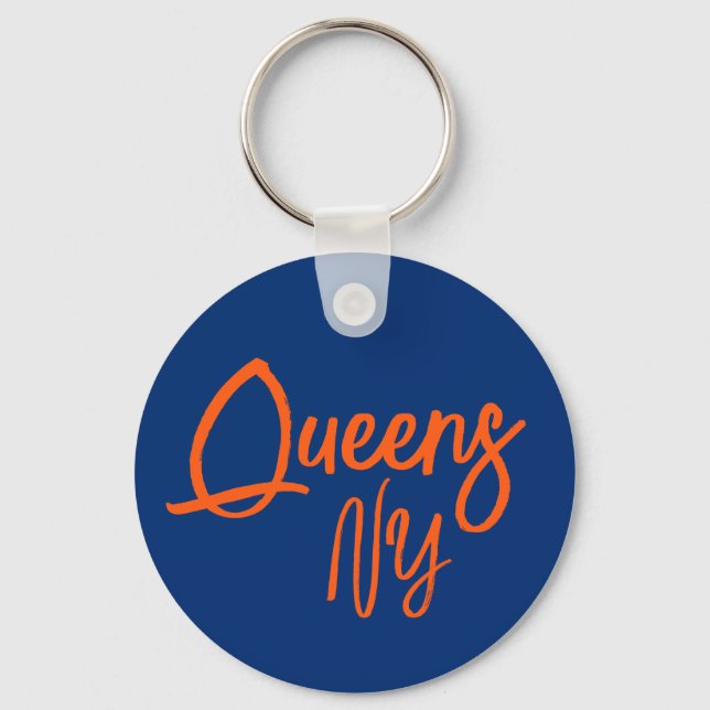 Queens, New York Keychain  (Front)