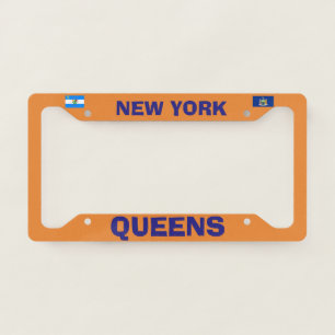 Queens New York License Plate Frame