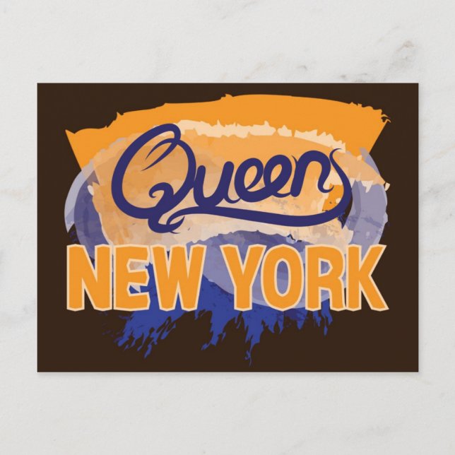 Queens New York Postcard (Front)