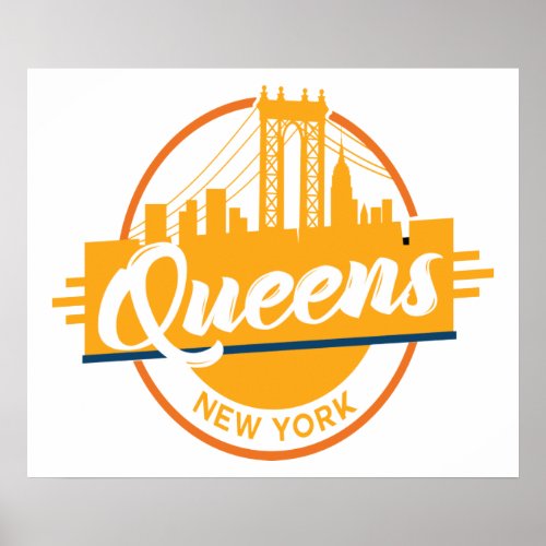 Queens New York Poster