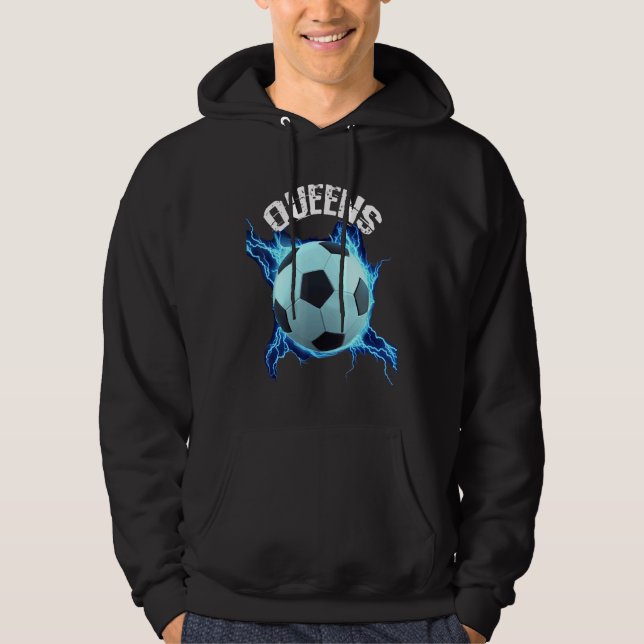 Queens New York Soccer Hoodie (Front)