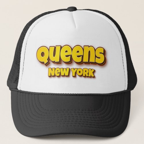 Queens New York Trucker Hat