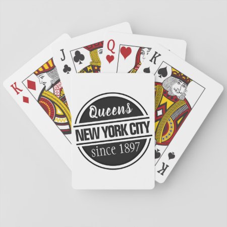 Queens Nyc 1897 Playing Cards