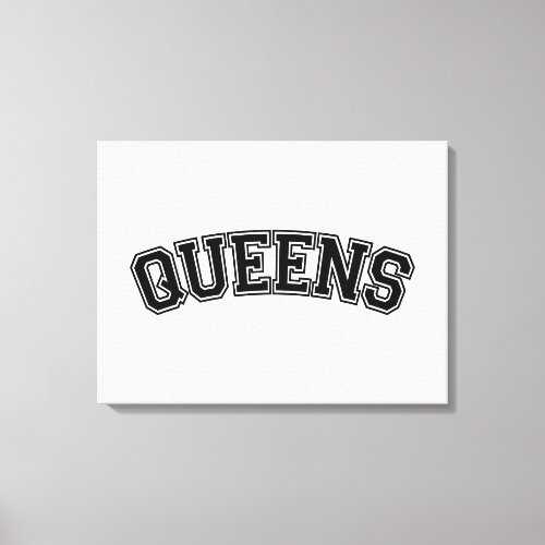 QUEENS NYC CANVAS PRINT