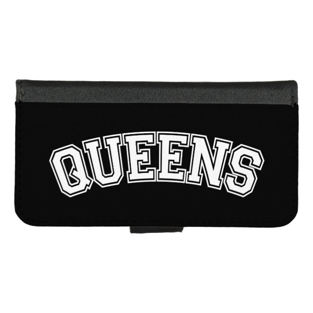 QUEENS, NYC iPhone WALLET CASE (Front (Horizontal))