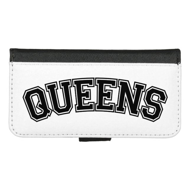 QUEENS, NYC iPhone WALLET CASE (Front (Horizontal))