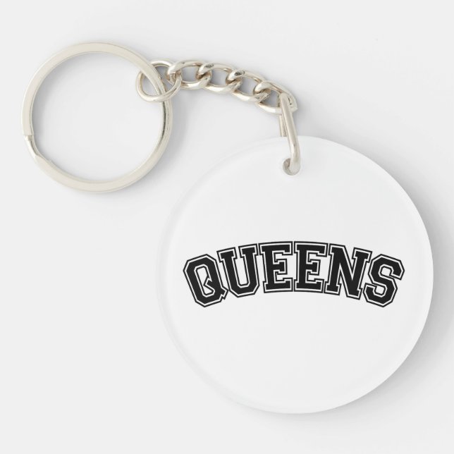 QUEENS, NYC KEYCHAIN (Front)