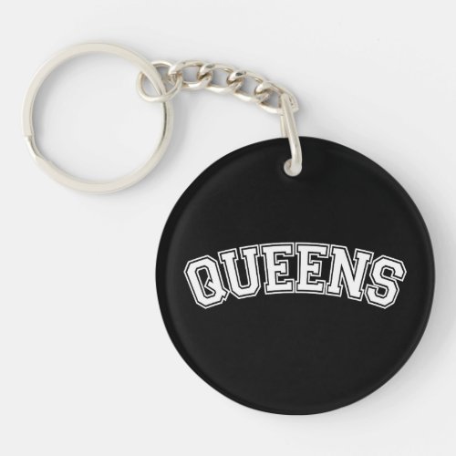 QUEENS NYC KEYCHAIN