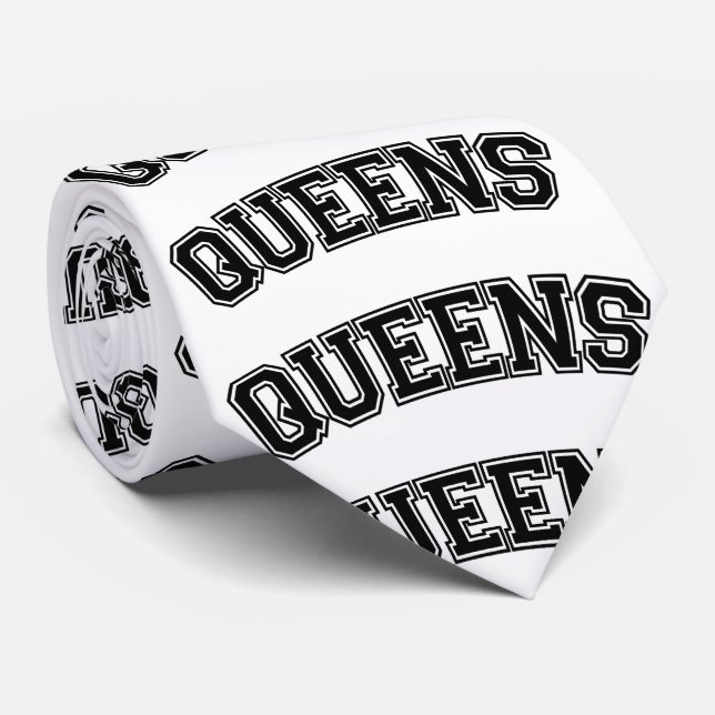QUEENS, NYC NECK TIE (Rolled)