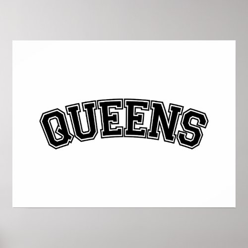 QUEENS NYC POSTER