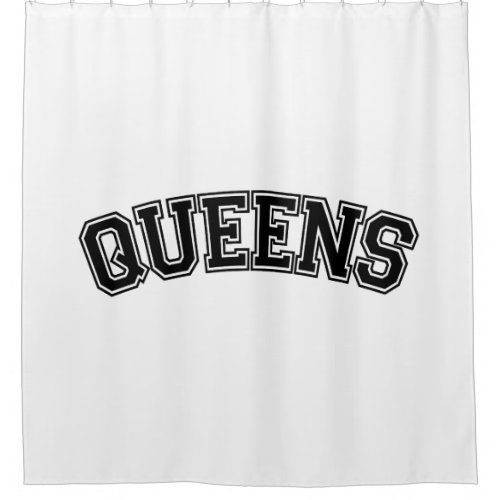 QUEENS NYC SHOWER CURTAIN