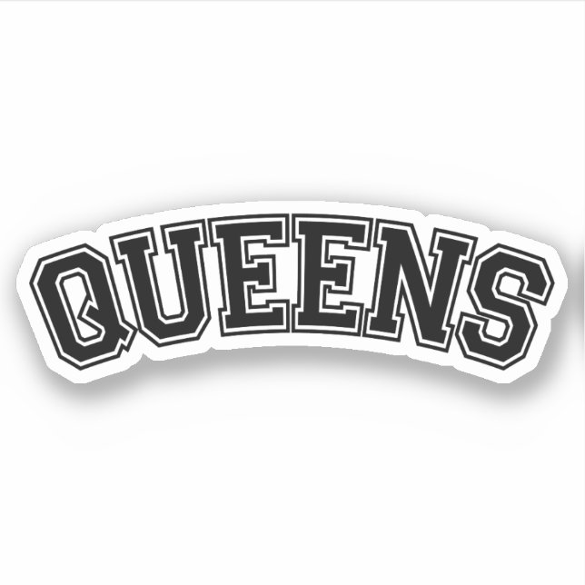 QUEENS, NYC STICKER (Front)