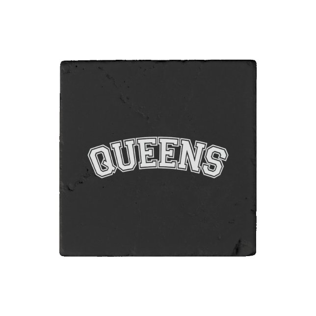 QUEENS, NYC STONE MAGNET (Front)
