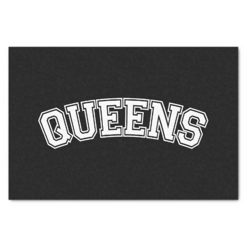 QUEENS NYC TISSUE PAPER