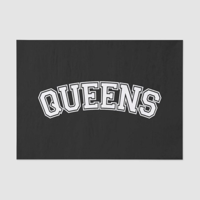 QUEENS, NYC TISSUE PAPER (Front)