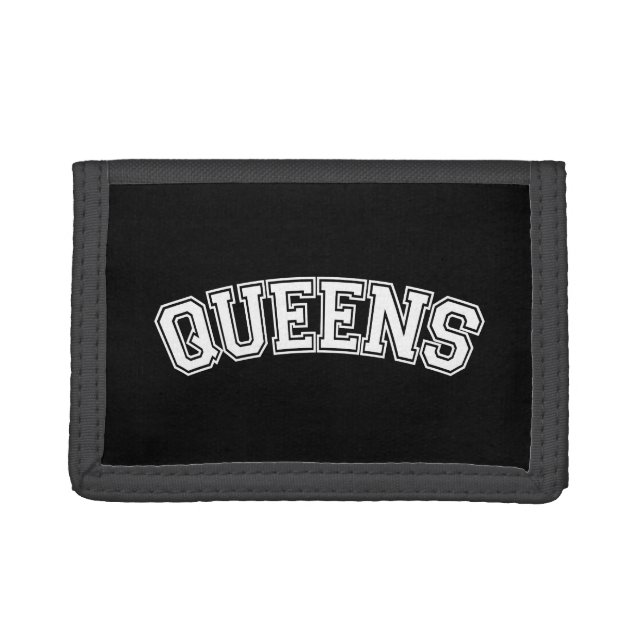 QUEENS, NYC TRI-FOLD WALLET (Front)