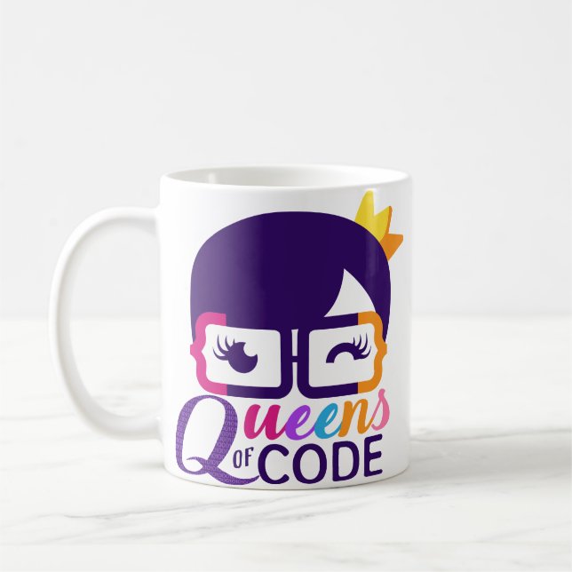 Queens of Code Mug (Left)
