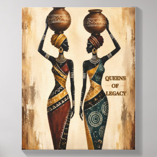 Queens of Legacy Canvas Photo Tile