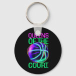 Queens Of The Court - Women And Girls Bysketbyll  Keychain